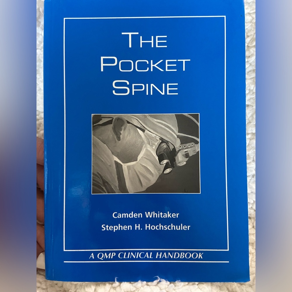 Camden Whitaker and 1 more
The Pocket SpineThe Pocket Spine
1st Edition